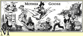 Image of various Mother Goose characters.