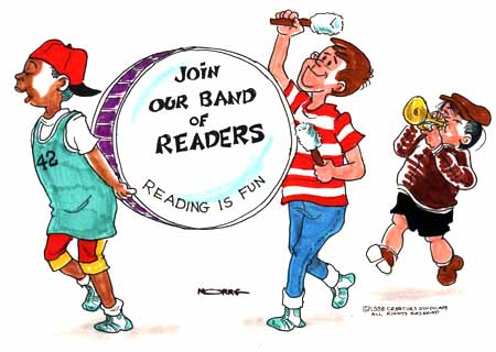 Join our band of readers Web image